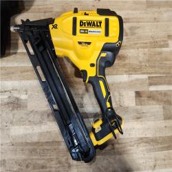 HOUSTON LOCATION - AS-IS DEWALT 20V MAX XR Lithium-Ion Cordless 2-1/2 in. 15-Gauge Finish Nailer Kit