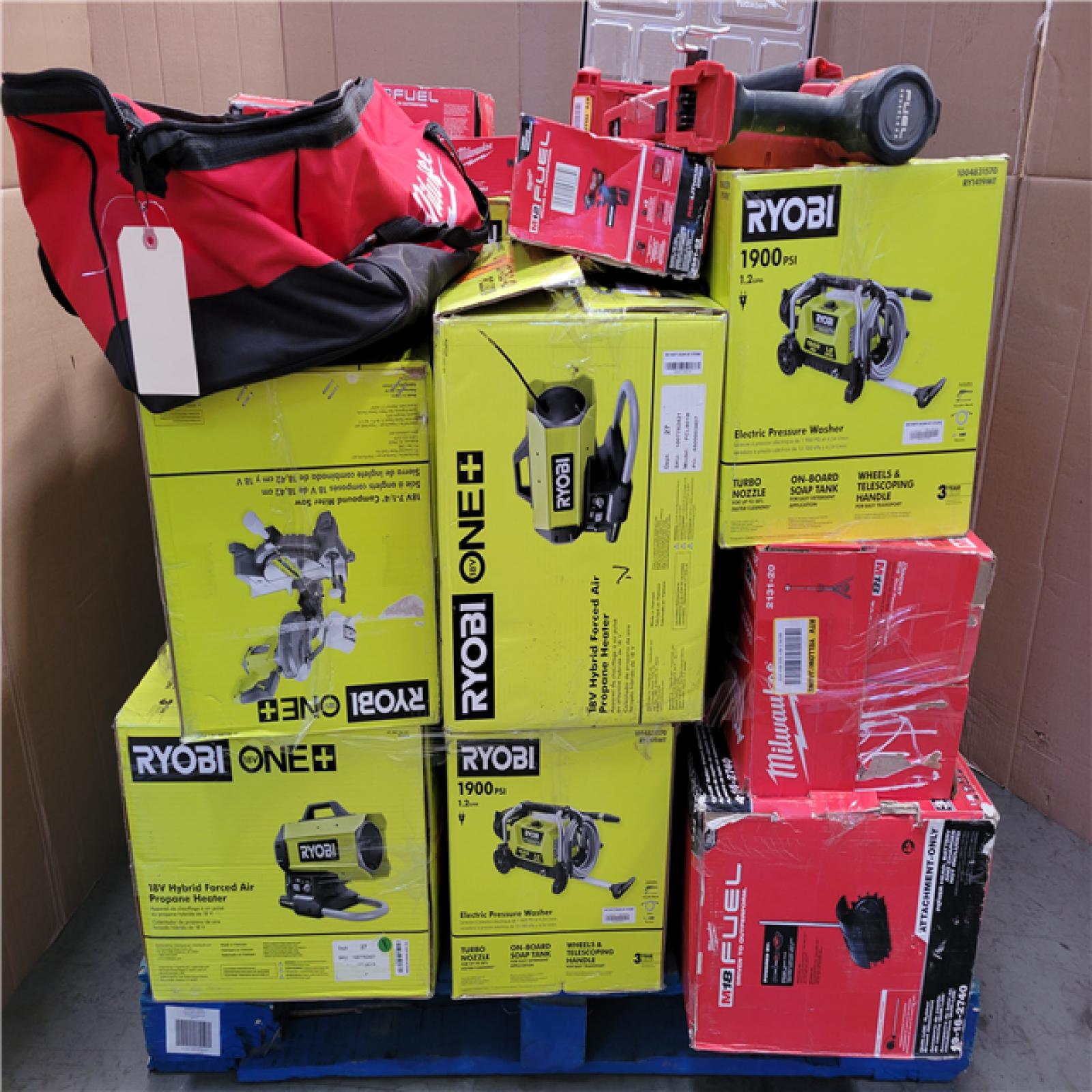 CALIFORNIA AS-IS TOOL PALLET