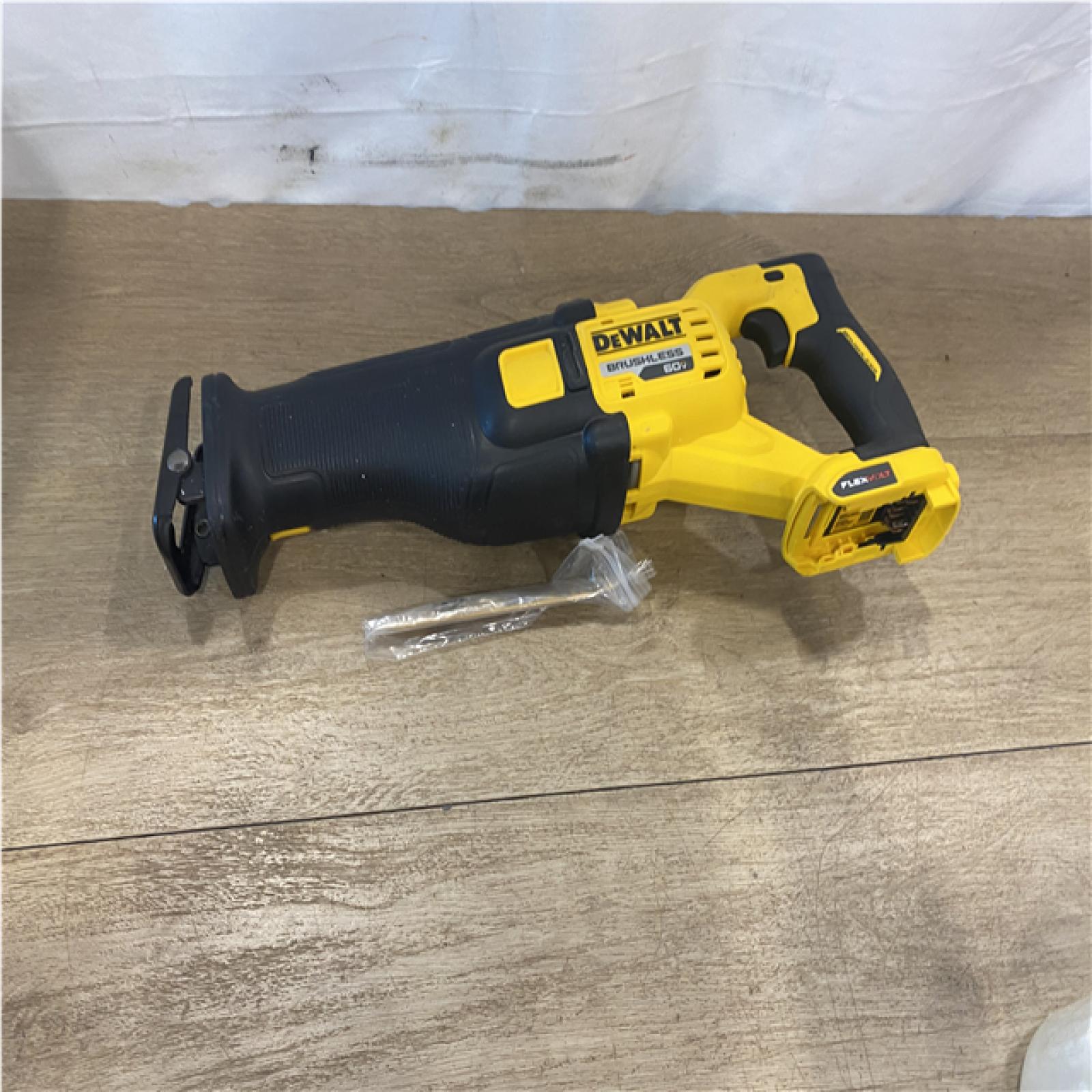 AS-IS DEWALT FLEXVOLT 60V MAX Cordless Brushless Reciprocating Saw (Tool Only)