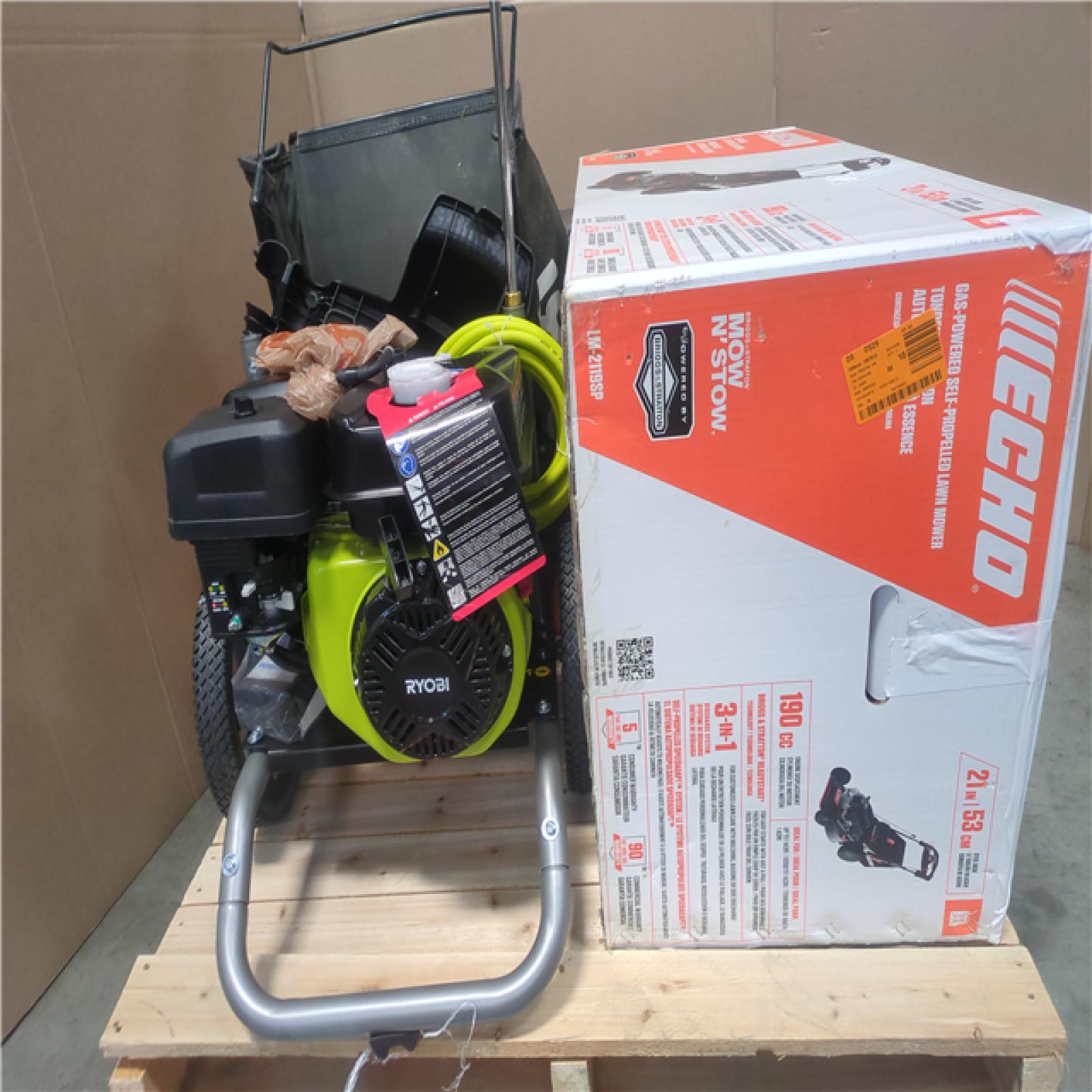 CALIFORNIA AS-IS OUTDOOR POWER EQUIPMENT
