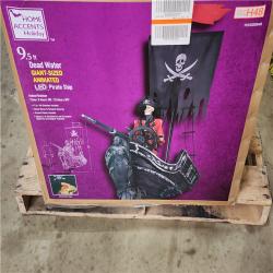 HOUSTON LOCATION - AS-IS DEAD WATER GIANT SIZED ANIMATED PIRATE SHIP