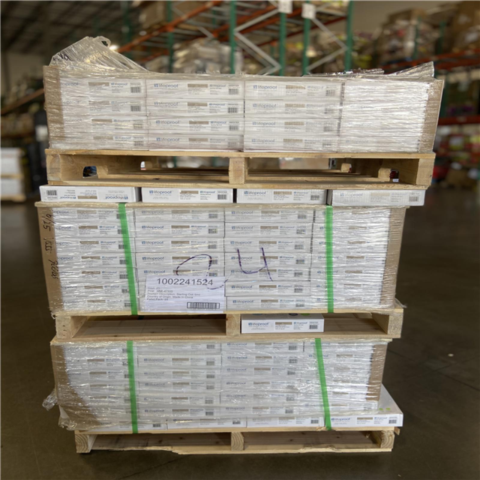 DALLAS LOCATION - Lifeproof Sterling Oak 6 MIL x 8.7 in. W x 48 in. L Click Lock Waterproof Luxury Vinyl Plank Flooring (20.1 sqft/case)