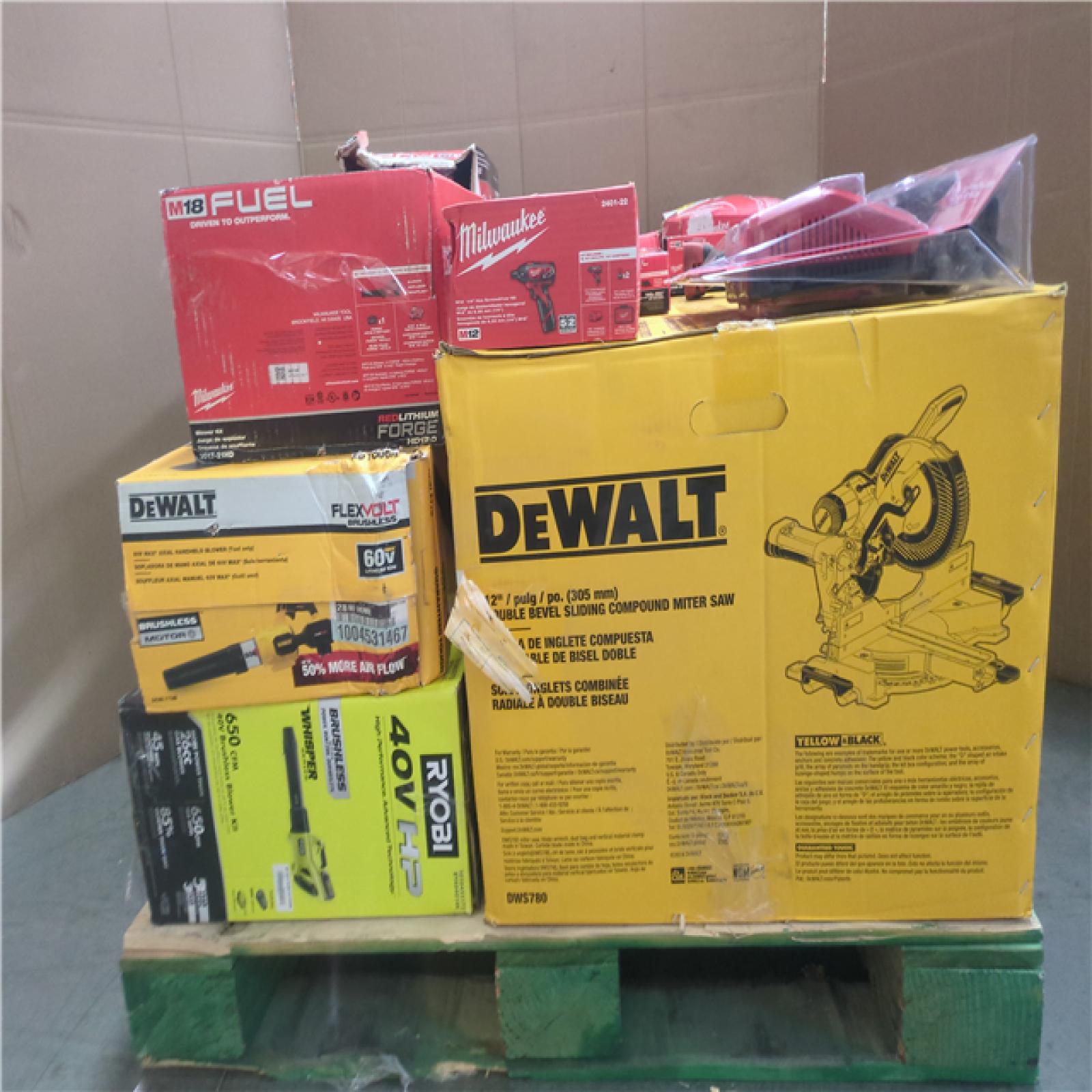 California AS-IS Tool Pallet