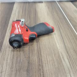 AS-IS Milwaukee M12 FUEL 12 V 1/4 in. Cordless Brushless Impact Driver (Tool KIT battery & charge)