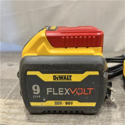 AS-IS DEWALT 20V/60V MAX FLEXVOLT Lithium-Ion 9.0Ah Battery and Charger Starter Kit