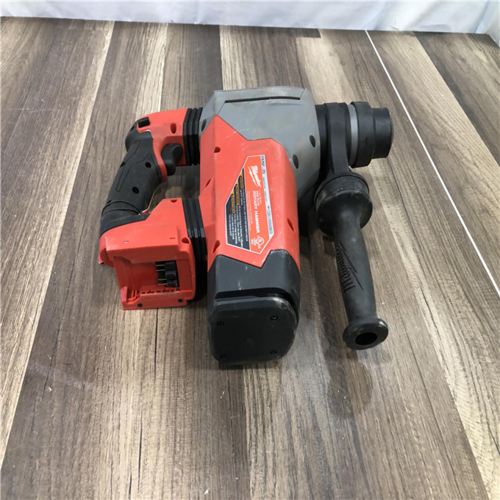 AS-IS Milwaukee  FUEL 18V Lithium-Ion Brushless Cordless SDS-Plus 1-1/8 in. Rotary Hammer Drill (Tool-Only)