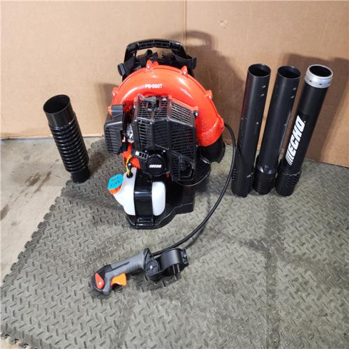 HOUSTON LOCATION - AS-IS ECHO 216 MPH 517 CFM 58.2cc Gas 2-Stroke Backpack Leaf Blower with Tube Throttle