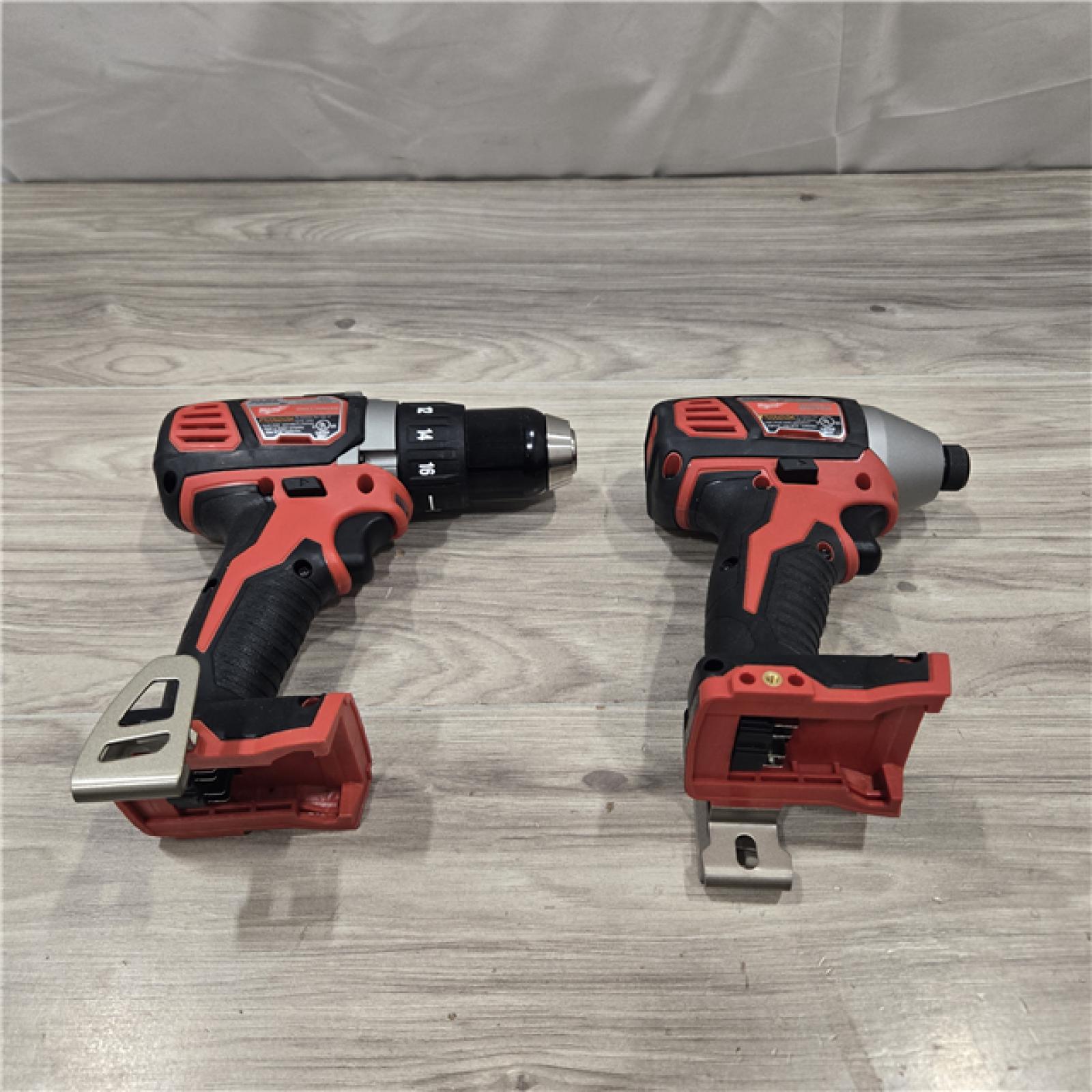 AS-IS Milwaukee 18V Cordless 2-Tool Drill/Driver and Impact Driver Kit