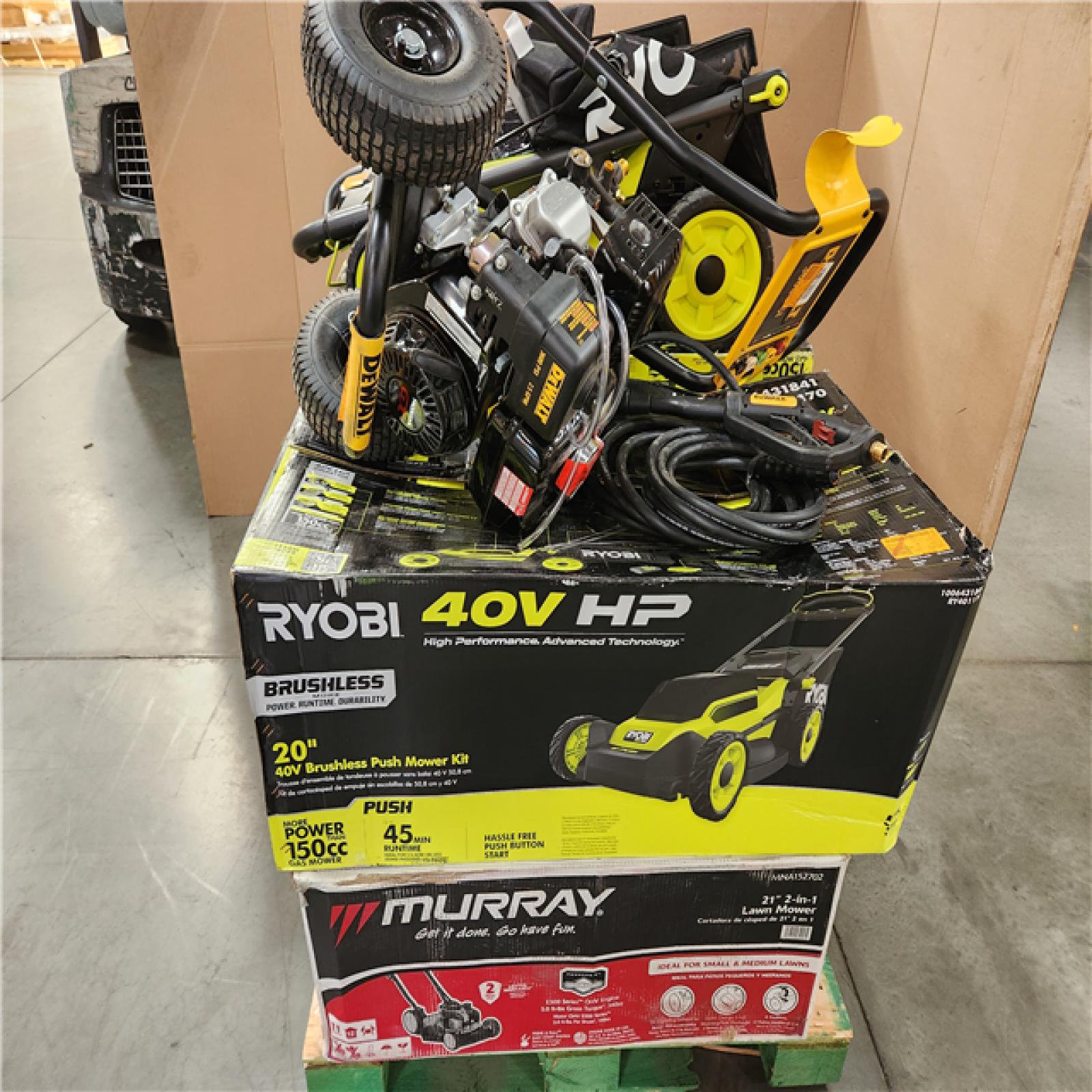 CALIFORNIA AS-IS OUTDOOR POWER EQUIPMENT