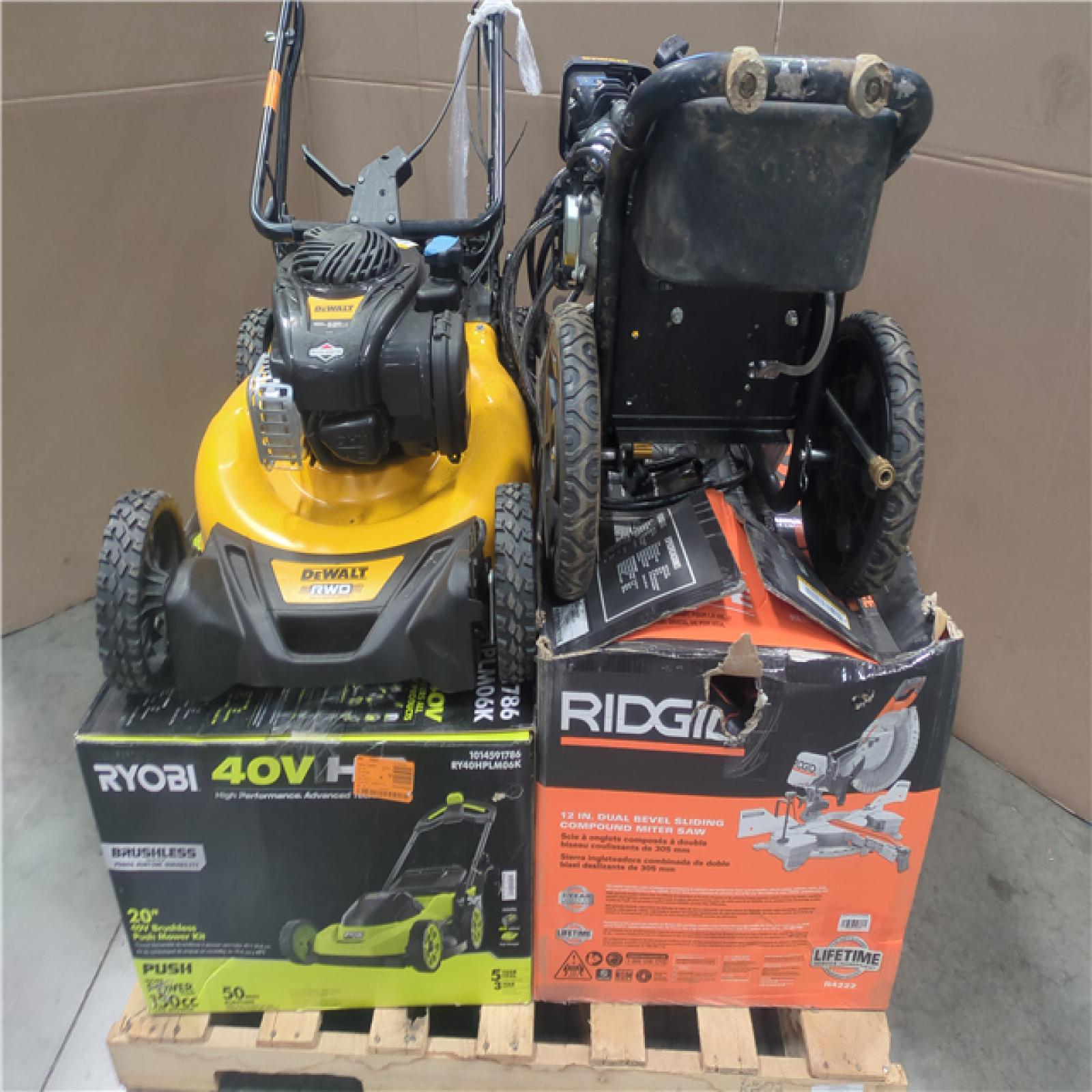 CALIFORNIA AS-IS OUTDOOR POWER EQUIPMENT