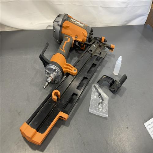 AS-IS - Ridgid Pneumatic 21-Degree 3-1/2 in. Round Head Framing Nailer