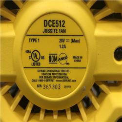 AS-IS DEWALT 20V MAX Jobsite Fan (Tool Only)
