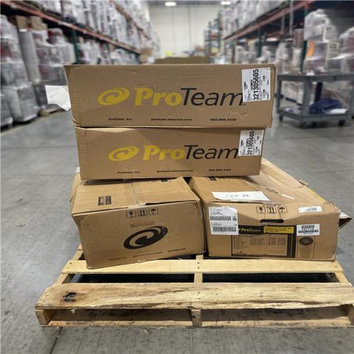 DALLAS LOCATION- AS-IS ProTeam GoFit 3 QT Backpack Vacuum and 2 Piece Wand Kit PALLET (4 UNITS)