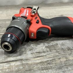 AS-IS Milwaukee FUEL 12-Volt Lithium-Ion Brushless Cordless Hammer Drill and Impact Driver Combo Kit