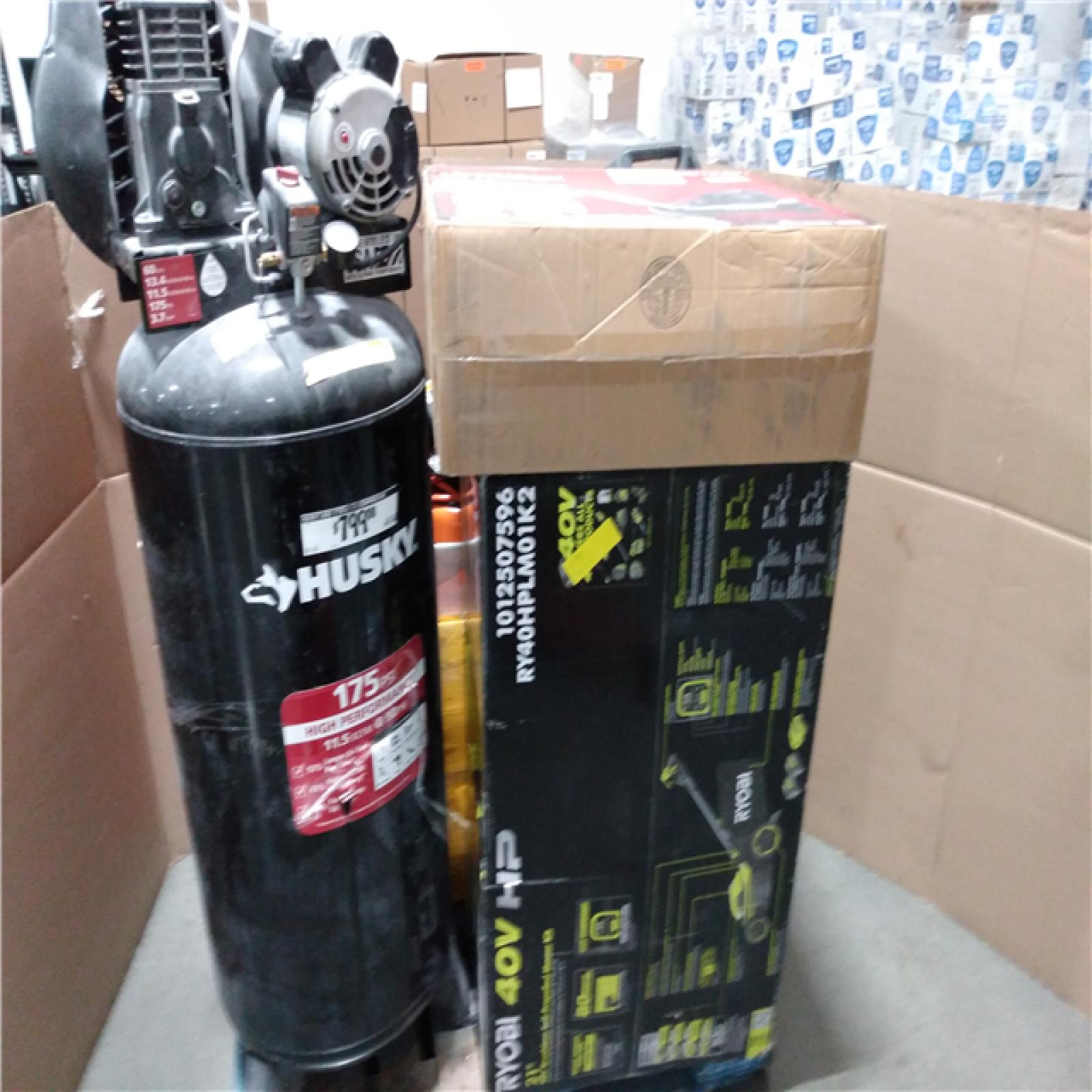 CALIFORNIA AS-IS OUTDOOR POWER EQUIPMENT