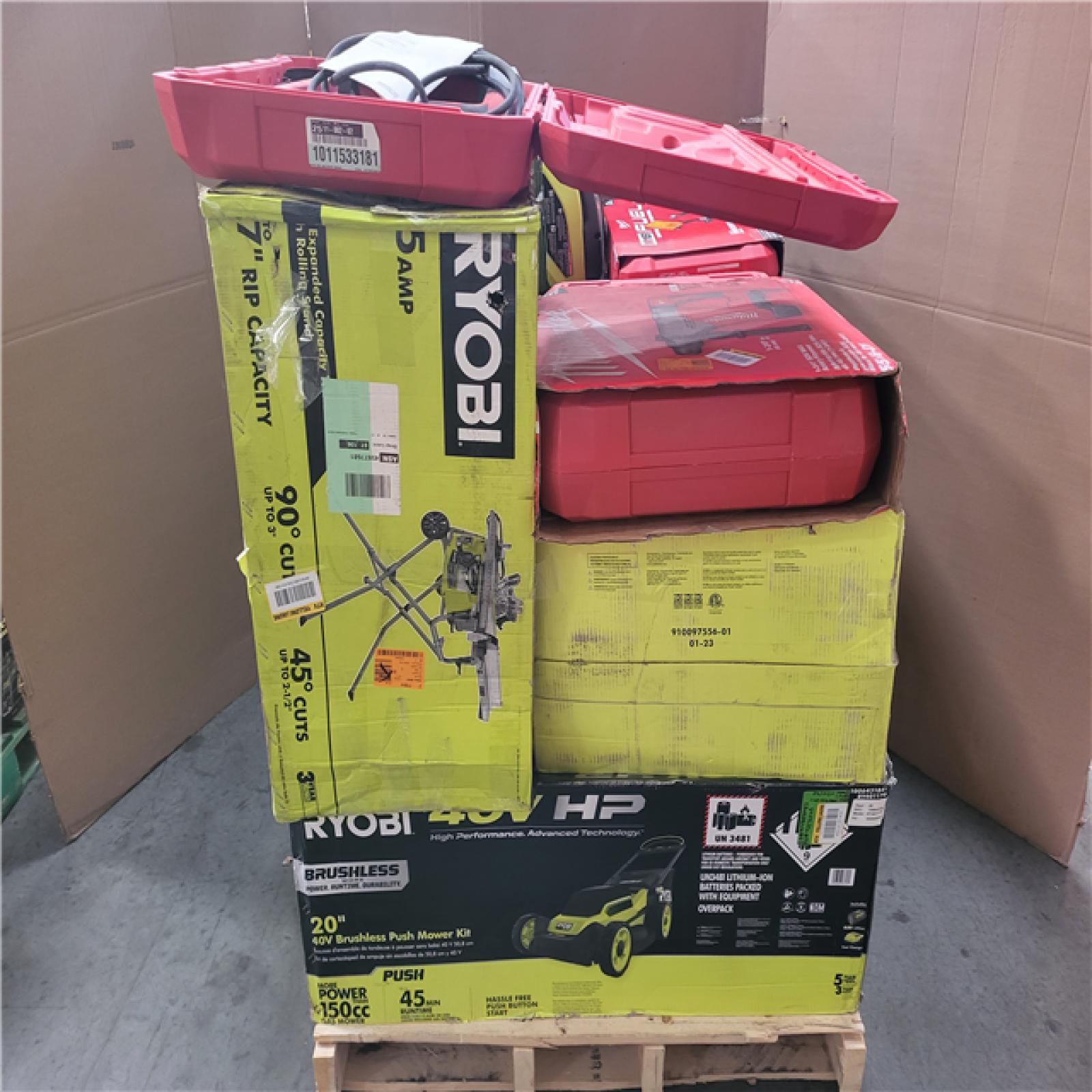 CALIFORNIA AS-IS TOOL PALLET