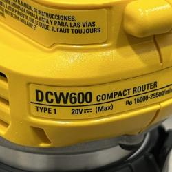 AS-IS DEWALT 20V MAX XR Cordless Brushless Fixed Base Compact Router (Tool Only)