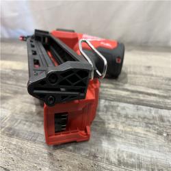 AS-IS Milwaukee FUEL 18-Volt Lithium-Ion Brushless Cordless Gen II 15-Gauge Angled Finish Nailer (Tool-Only)