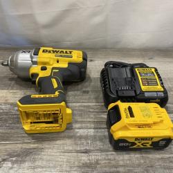 AS-IS DEWALT 20V MAX Lithium-Ion Cordless 1/2 in. Impact Wrench Kit