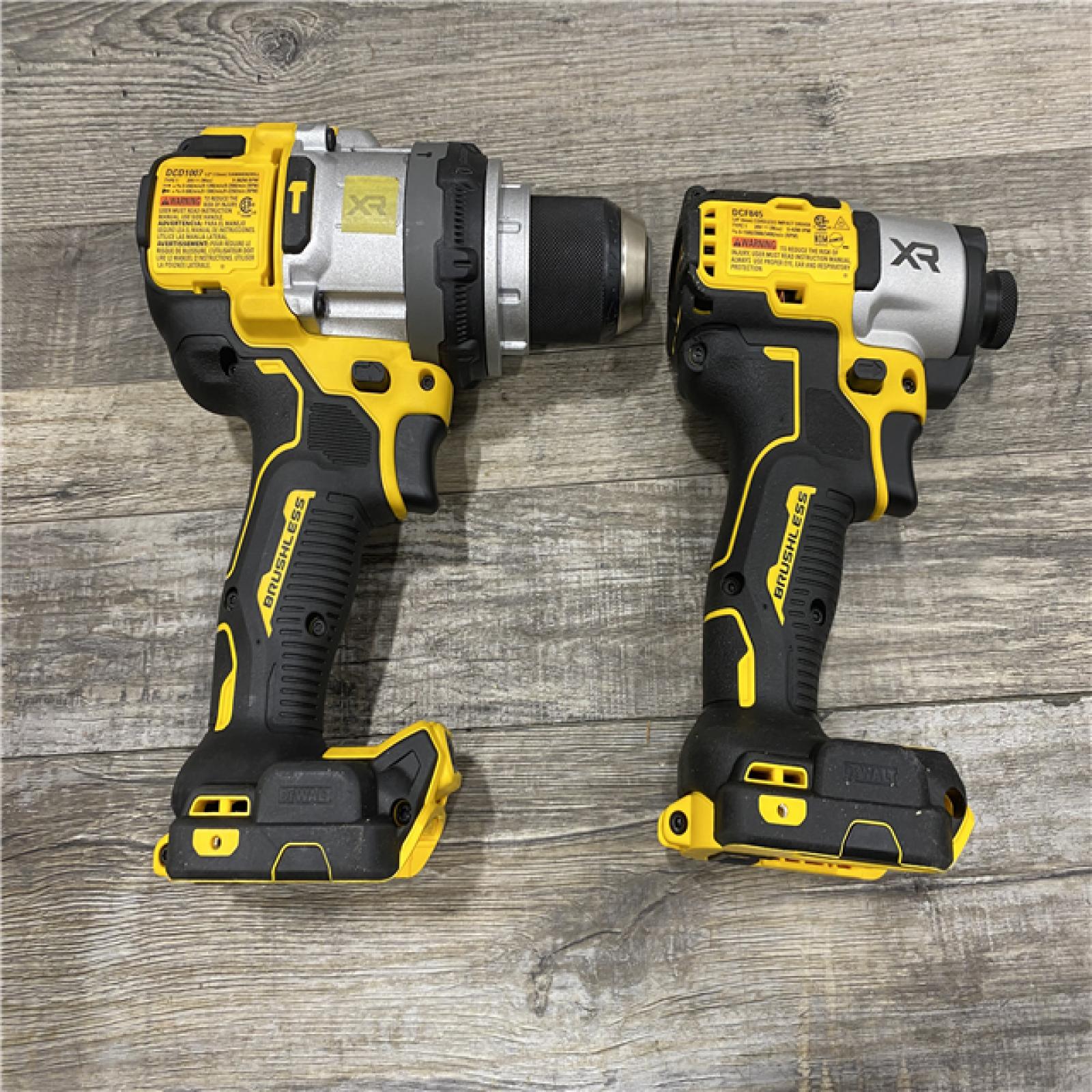 AS-IS DEWALT 20V MAX Lithium-Ion Cordless 2-Tool Combo Kit