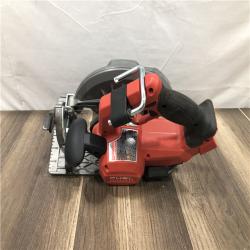AS-IS Milwaukee FUEL 18V Lithium-Ion Brushless Cordless 7-1/4 in. Circular Saw (Tool-Only)