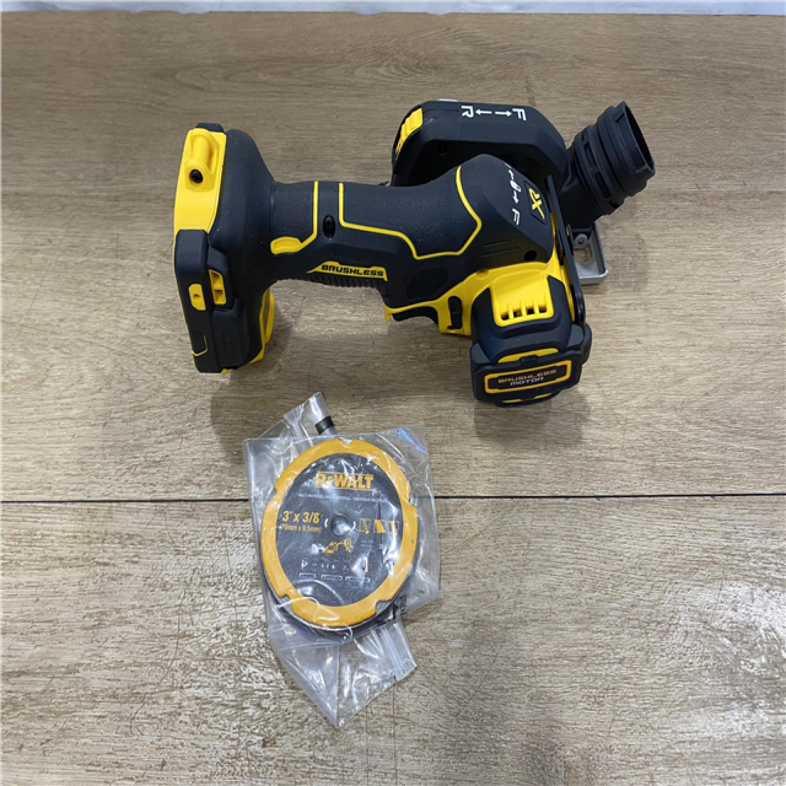 AS-IS DeWalt 20V 3' Brushless Cut Off Power Saw