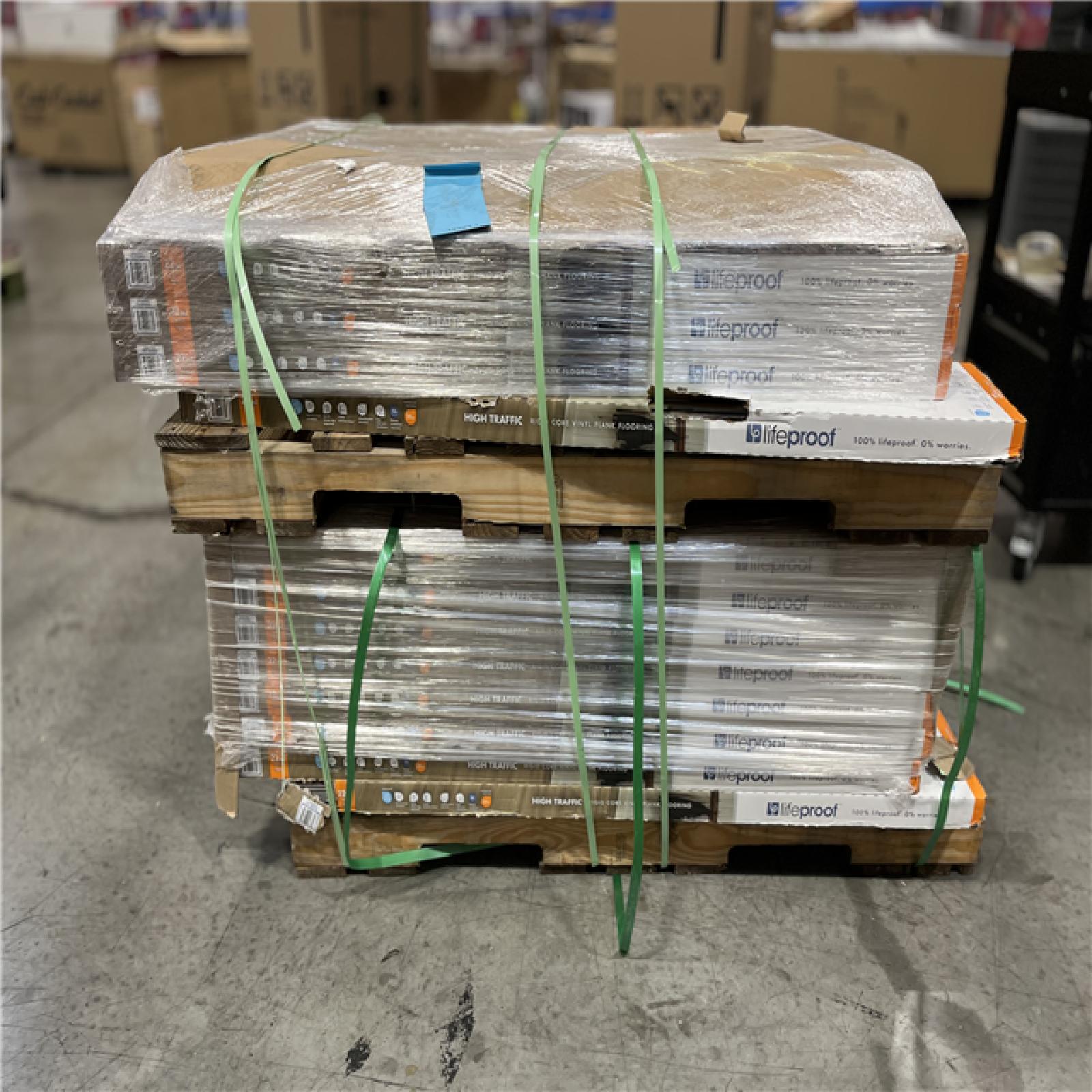 DALLAS LOCATION - Lifeproof Westminster Oak 22 MIL x 9.06 in. W x 48.03 in. L Click Lock Waterproof Vinyl Plank Flooring (21.15 sq. ft. /Case) PALLET -( 51 CASES)