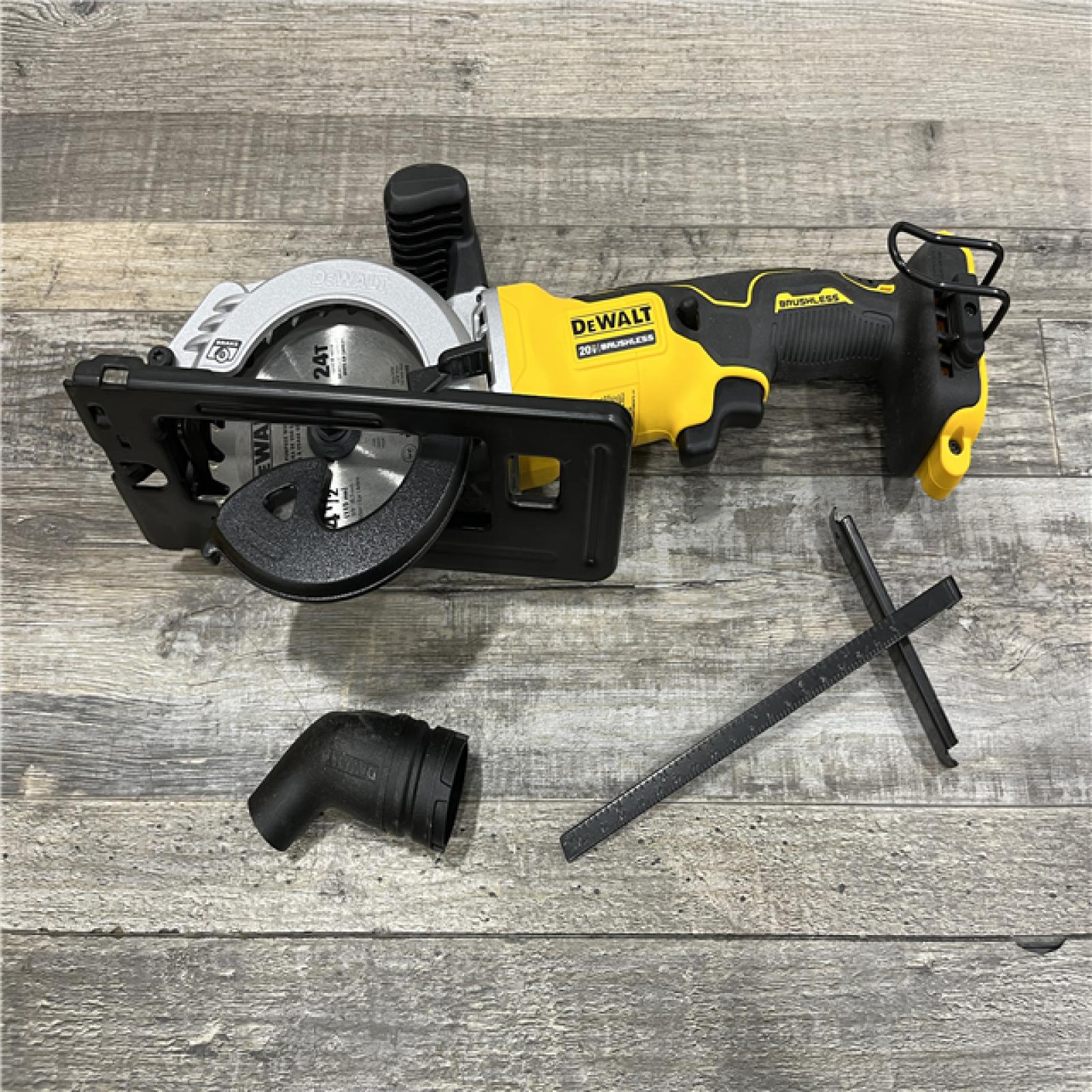 AS-IS DEWALT ATOMIC 20V MAX Cordless Brushless 4-1/2 in. Circular Saw (Tool Only)