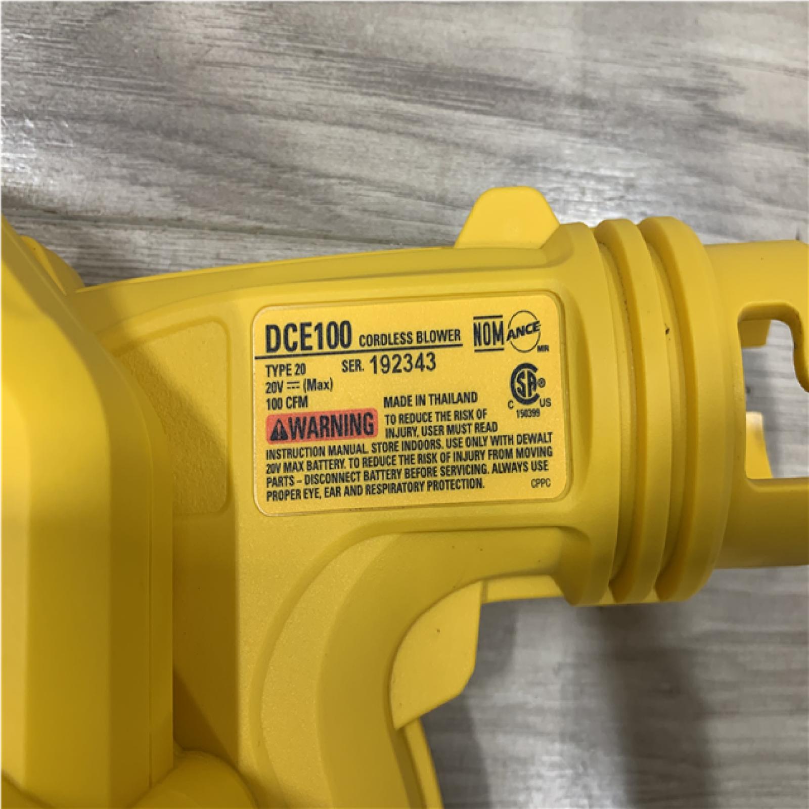 AS-IS DEWALT Cordless Compact Jobsite Blower(Tool Only)