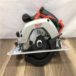 AS-IS Milwaukee 18V Lithium-Ion Cordless 6-1/2 in. Circular Saw (Tool-Only)