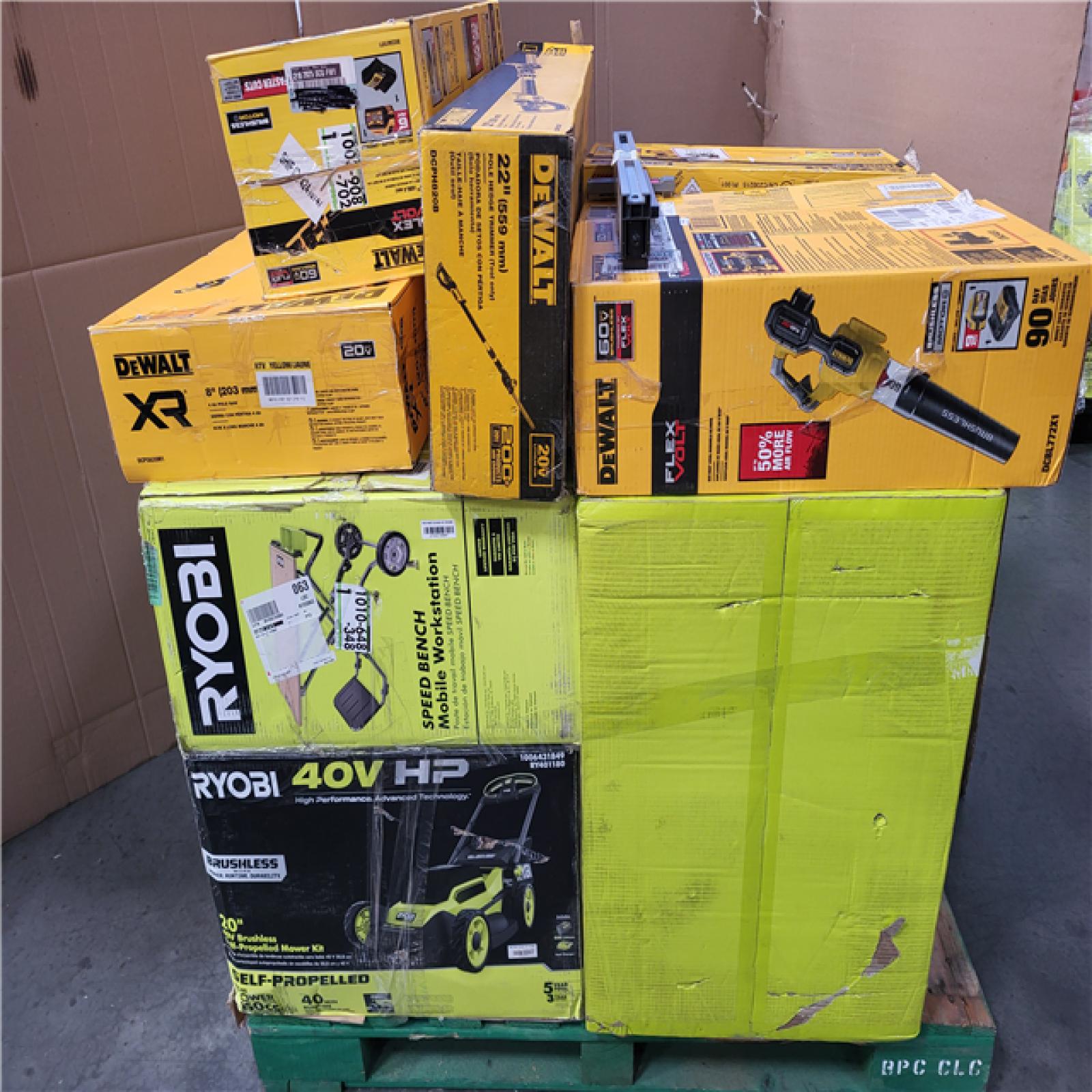 CALIFORNIA AS-IS TOOL PALLET