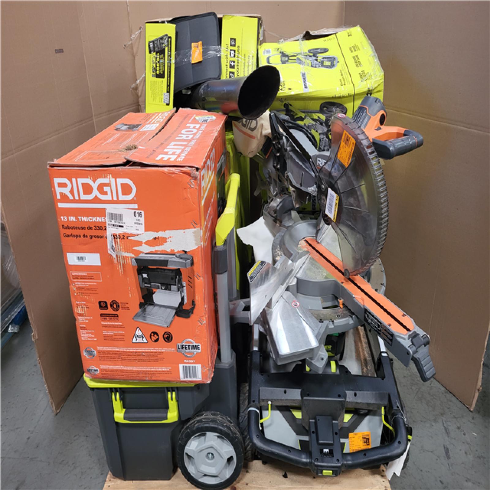 CALIFORNIA AS-IS TOOL PALLET