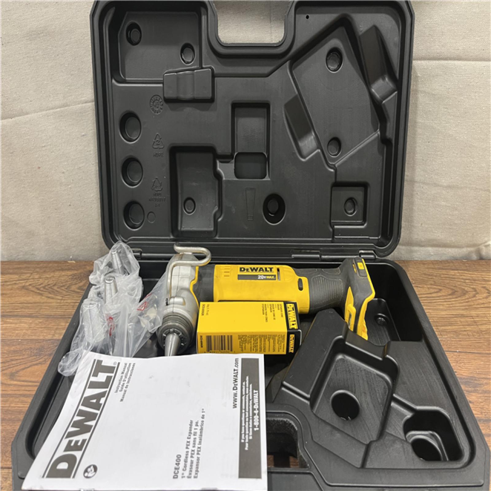 AS-IS DEWALT Cordless Expansion Tool 20V MAX 20 V DC MPN:DCE400B