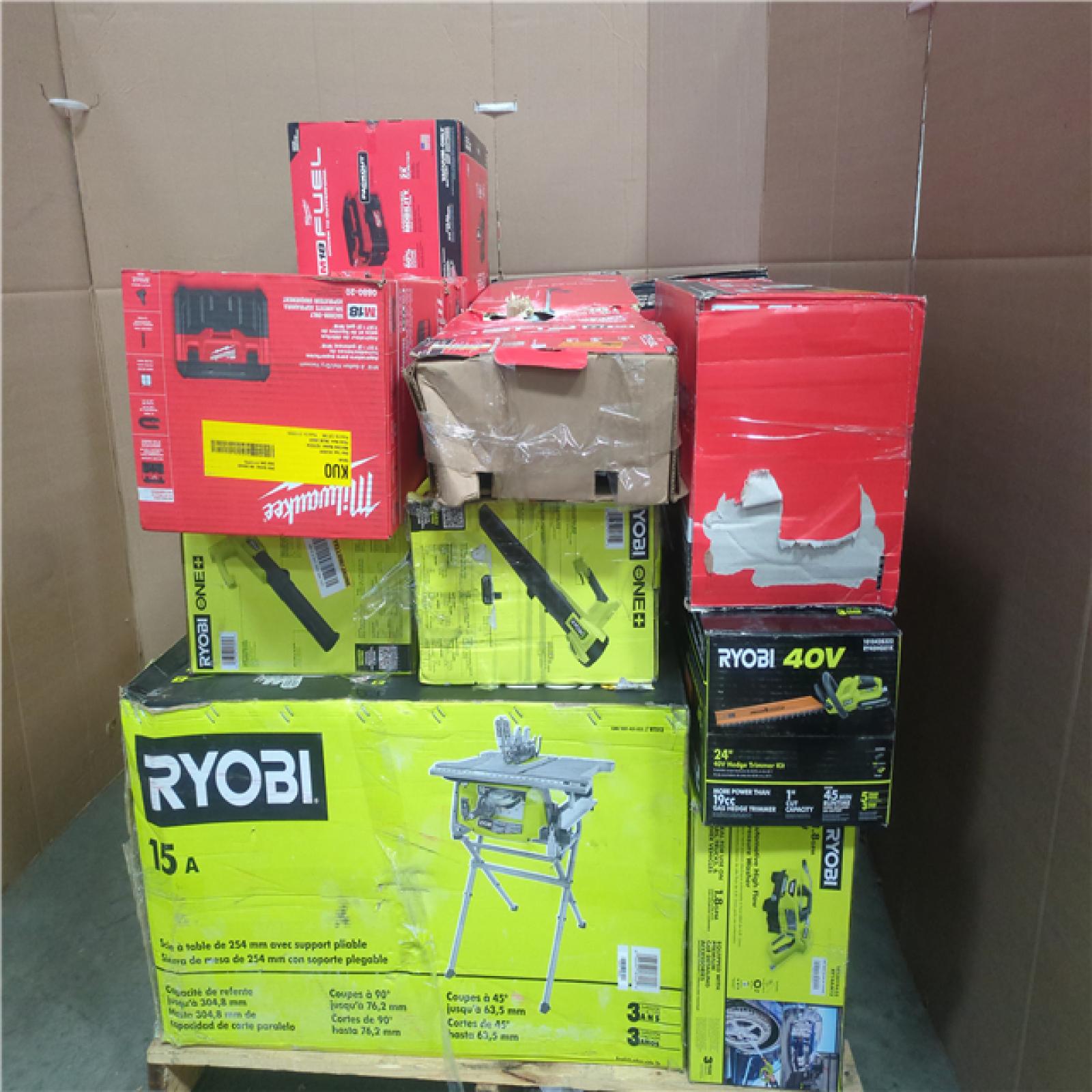 CALIFORNIA AS-IS TOOL PALLET