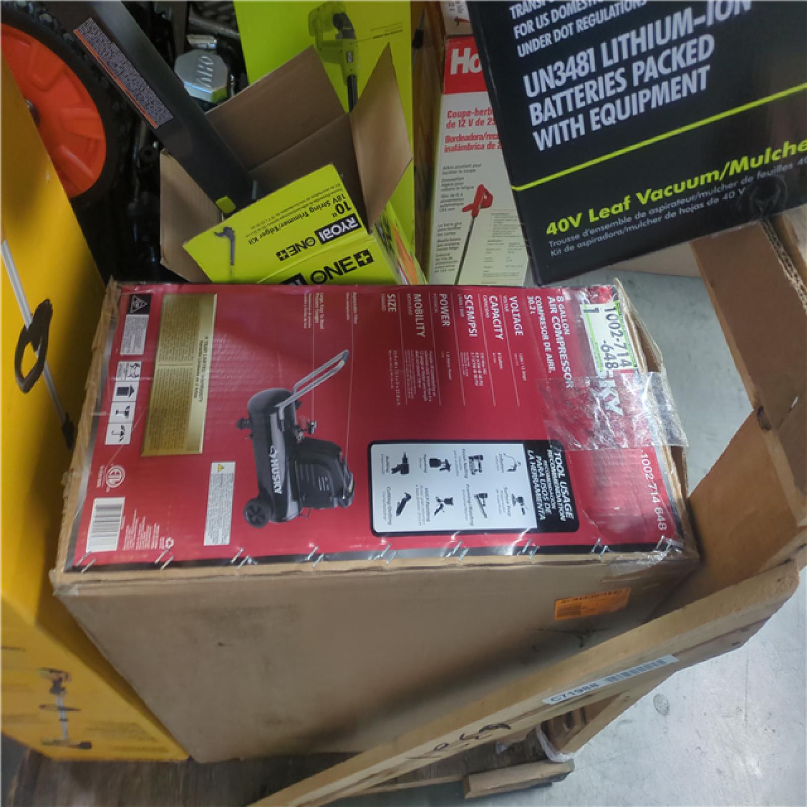 CALIFORNIA AS-IS OUTDOOR POWER EQUIPMENT