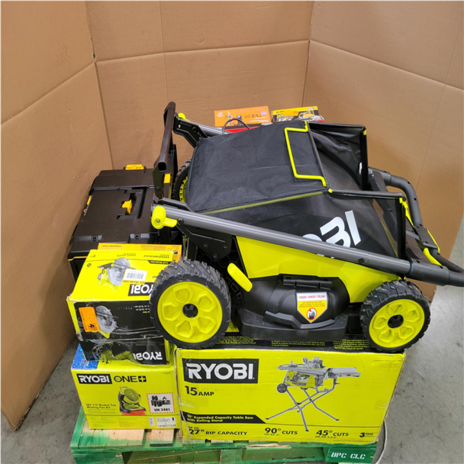 CALIFORNIA AS-IS TOOL PALLET