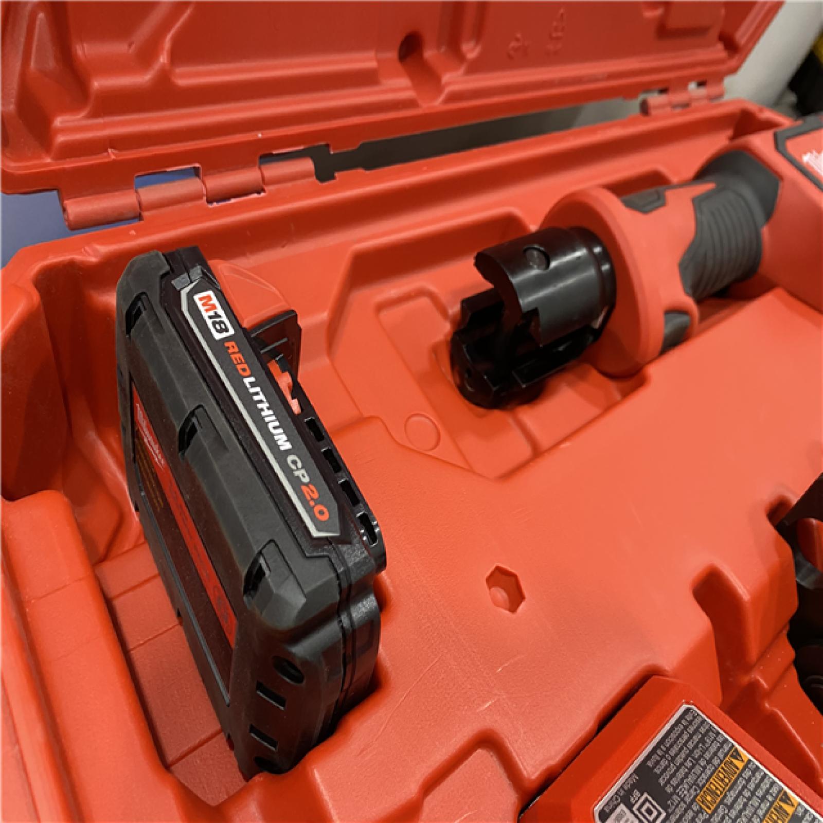 AS-IS Milwaukee 18V Lithium-Ion Cordless Short Throw Press Tool Kit
