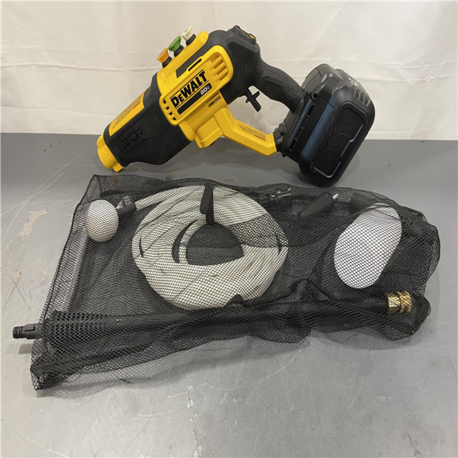 AS-IS - Dewalt 20V MAX 550 PSI 1.0 GPM Cold Water Cordless Battery Power Cleaner