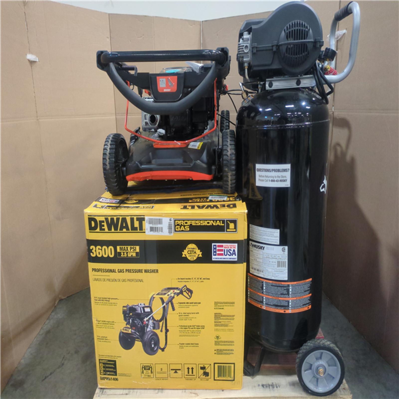 CALIFORNIA AS-IS OUTDOOR POWER EQUIPMENT