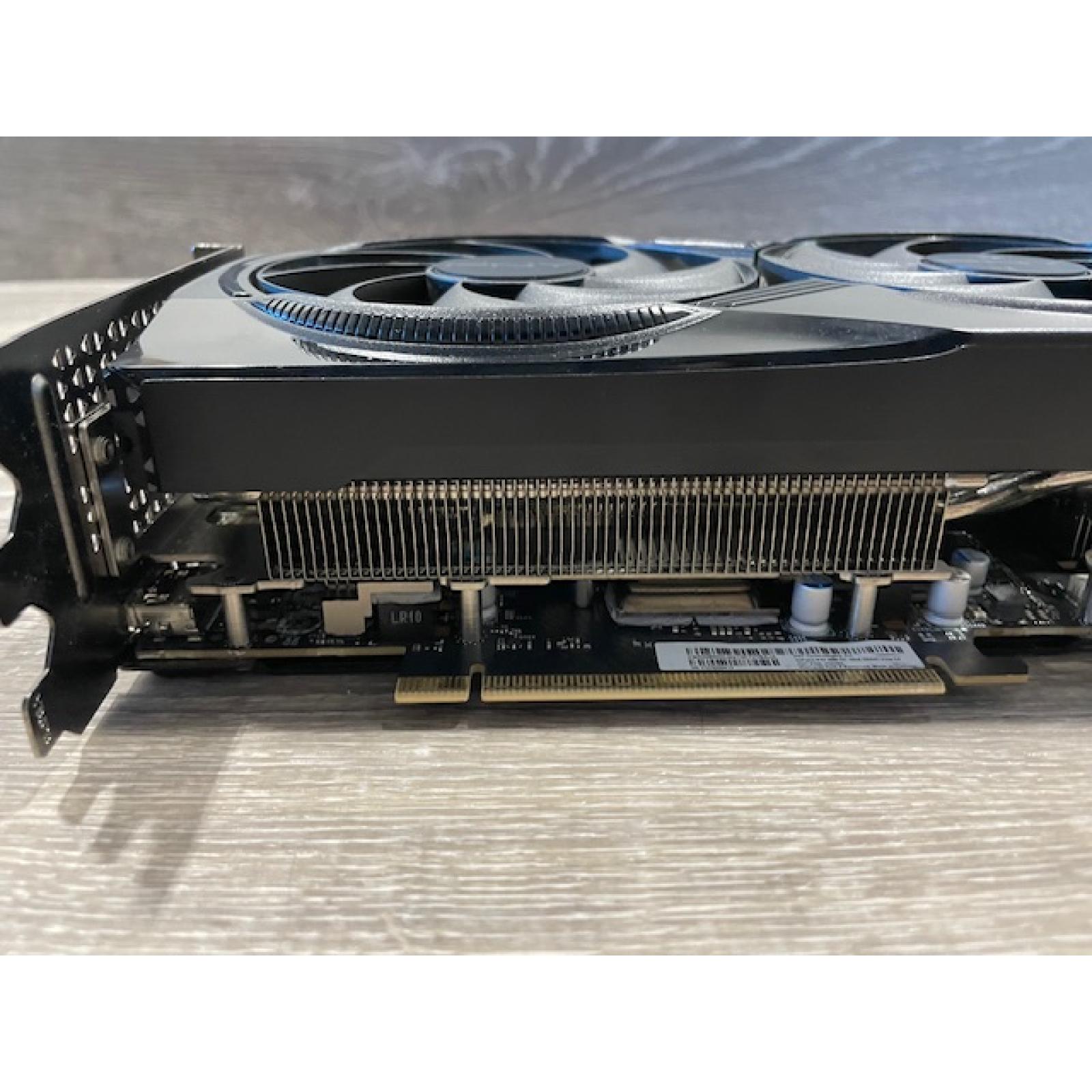 AS-IS PNY - NVIDIA GeForce RTX 5080 Overclocked 16GB GDDR7 PCI Express 5.0 Graphics Card with Triple Fan - B