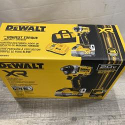 NEW - DEWALT 20V XR Lithium-Ion Cordless Hammer Drill Kit