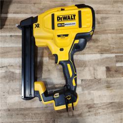HOUSTON LOCATION - AS-IS DEWALT 20V MAX XR Lithium-Ion Cordless 18-Gauge Narrow Crown Stapler Kit