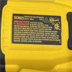 AS-IS DEWALT ATOMIC 20V MAX Lithium Ion Cordless 23 Gauge Pin Nailer Kit