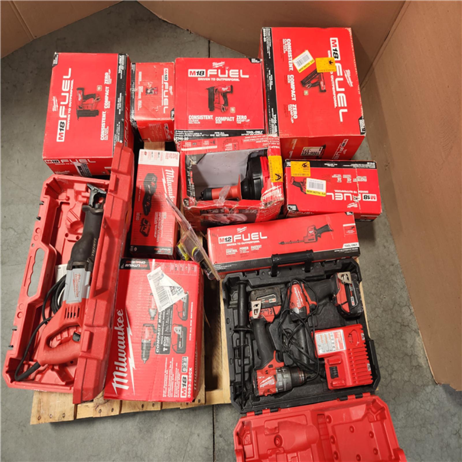 CALIFORNIA AS-IS TOOL PALLET