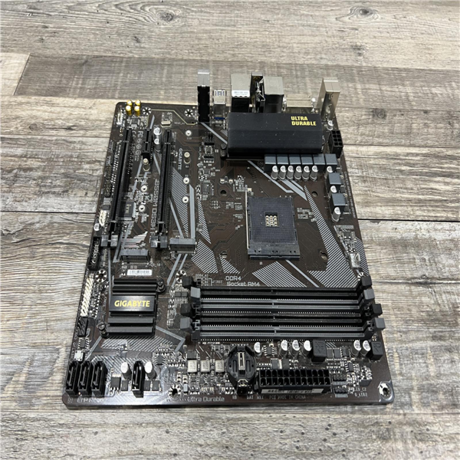 AS-IS Gigabyte B550M DS3H AC AMD AM4 Micro ATX Motherboard