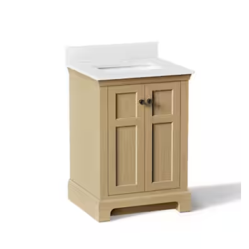 DALLAS LOCATION- NEW!- KOHLER Baskin 24 in. Single Sink Light Oak Bath Vanity PALLET (2 UNITS)
