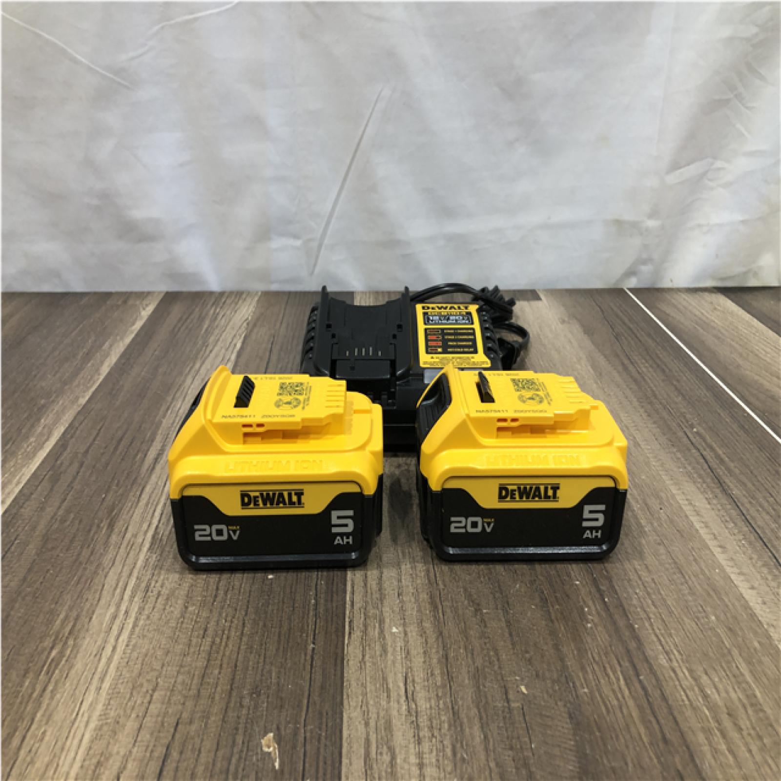 AS-IS DEWALT 20V MAX Lithium-Ion Battery Starter Kit