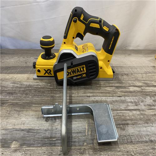 AS-IS DEWALT 20V MAX XR Cordless Brushless 3-1/4 in. Planer (Tool Only)