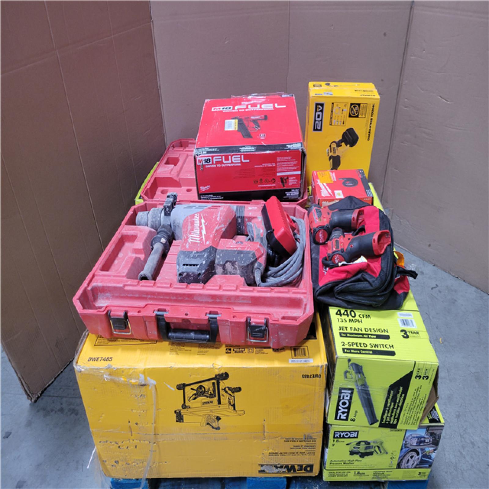 CALIFORNIA AS-IS TOOL PALLET