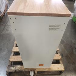 Phoenix LIKE NEW Husky Tool Storage 46 in. W x 18 in. D 9-Drawer Gloss White Mobile Workbench Cabinet